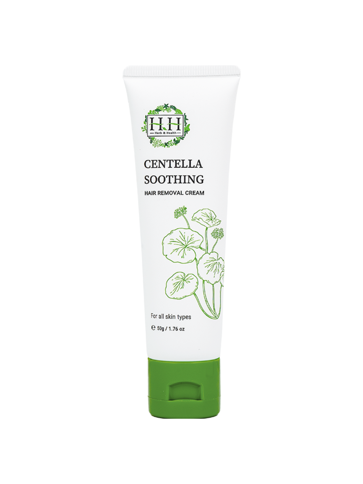 HH Centella Soothing Hair Removal Cream 50g – Centella Calming Relief & Effortless Pain-Free Hair Removal
