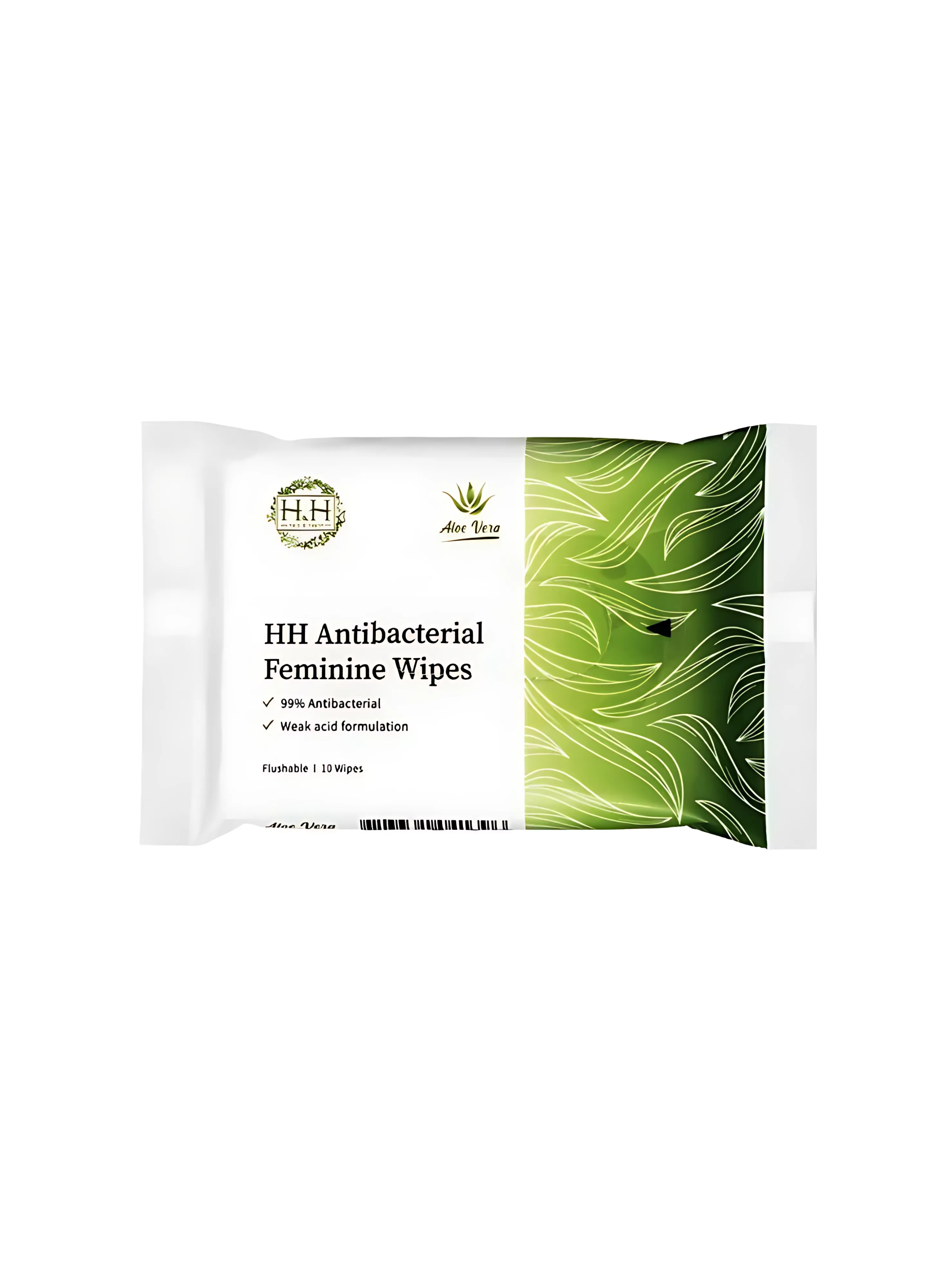 HH Antibacterial Feminine Wipes (Aloe Vera) - 5 Pack / 10 Piece Each – The  Fonz