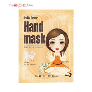 Seasonal & Limited - Edition Bundle - The ORCHID Skin Hand Cream Gift Set, 1 Box of Hand Mask and Apple Soft Peeling Gel - The Fonz - Le Charme