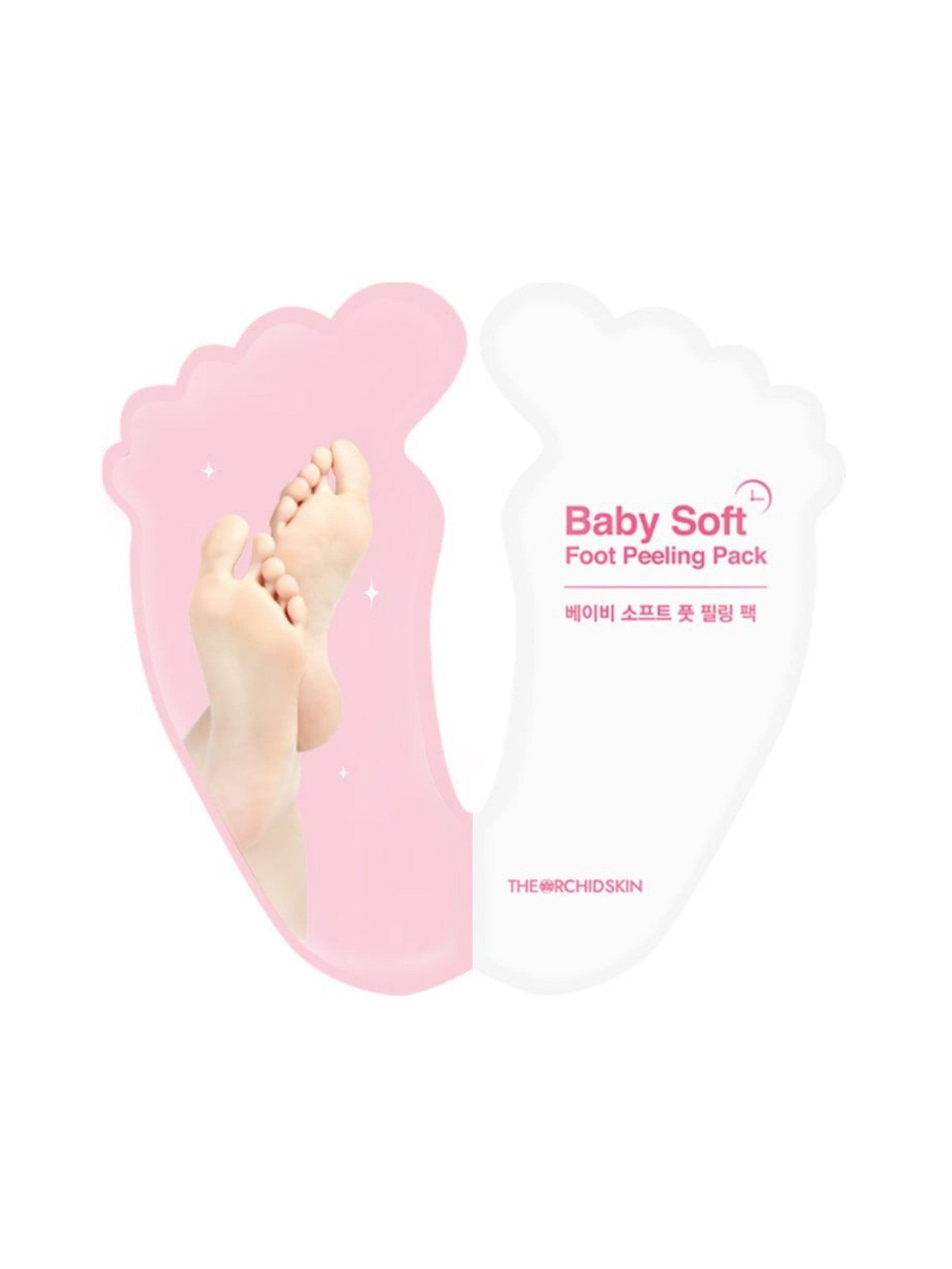 The ORCHID Skin Baby Soft Foot Peeling Pack (1 Pair) – Gentle
