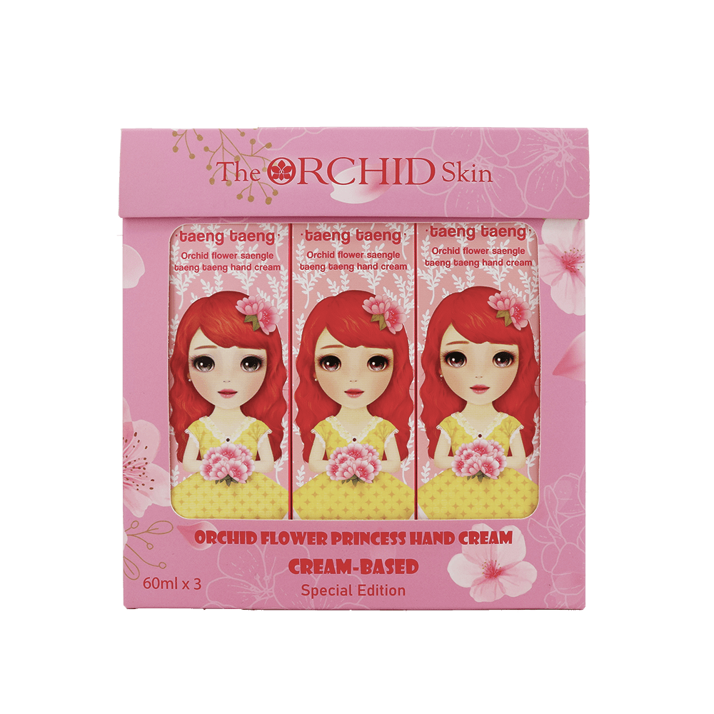The ORCHID Skin Princess Series Cream - Based Hand Cream Gift Set - The Fonz - Le Charme