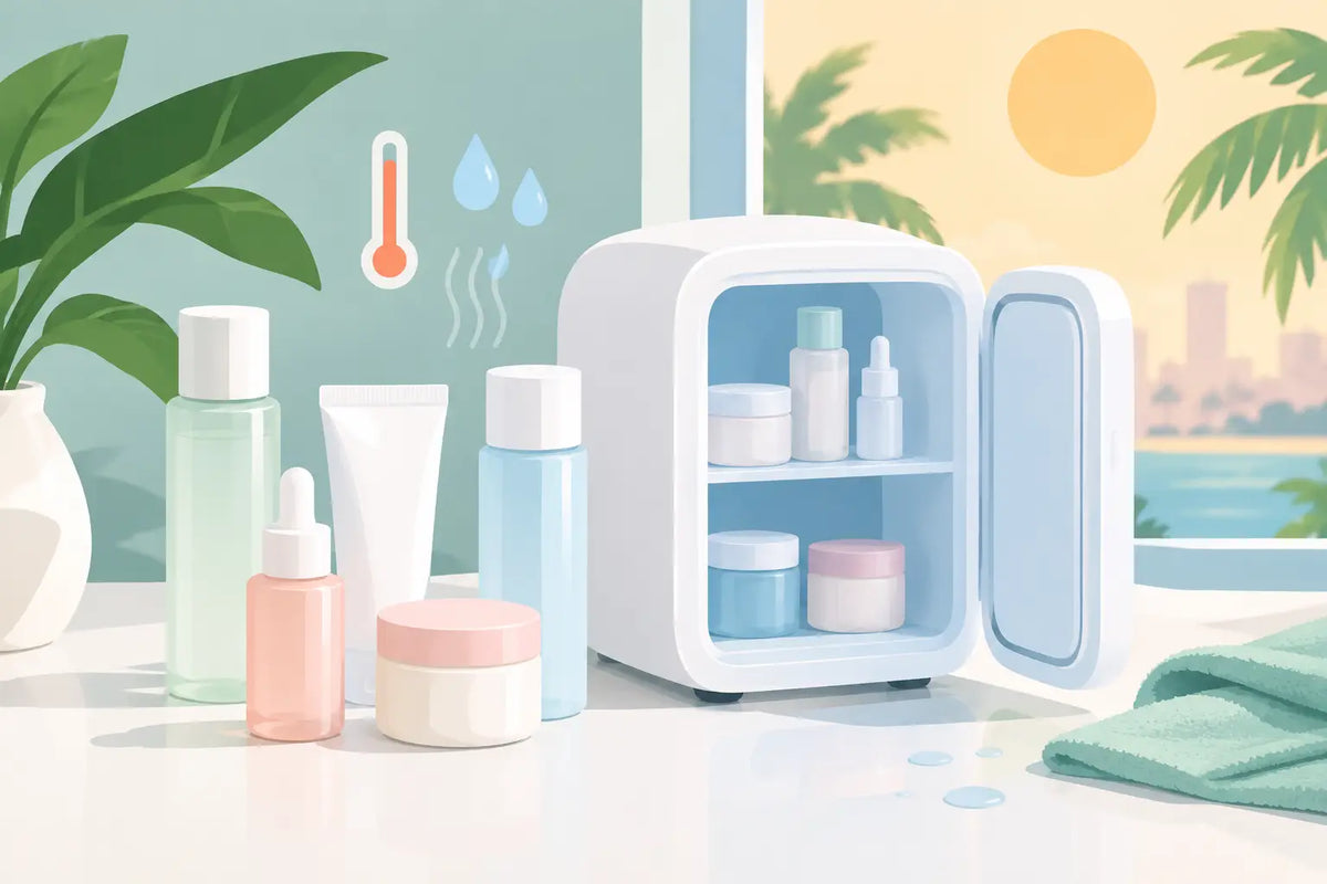 How to Store Korean Skincare in Hot, Humid Weather