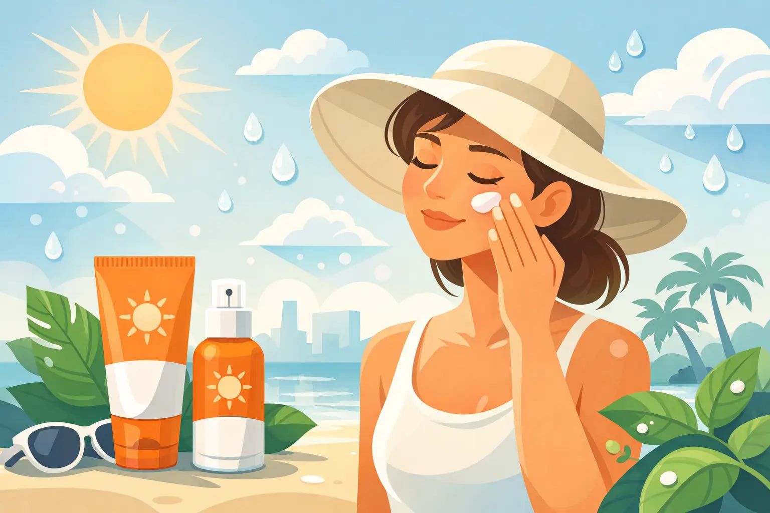 Sensitive Skin Sunscreen Guide for Humid Days