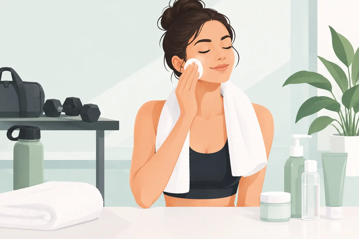 Post Workout Skincare Guide for Clear Skin
