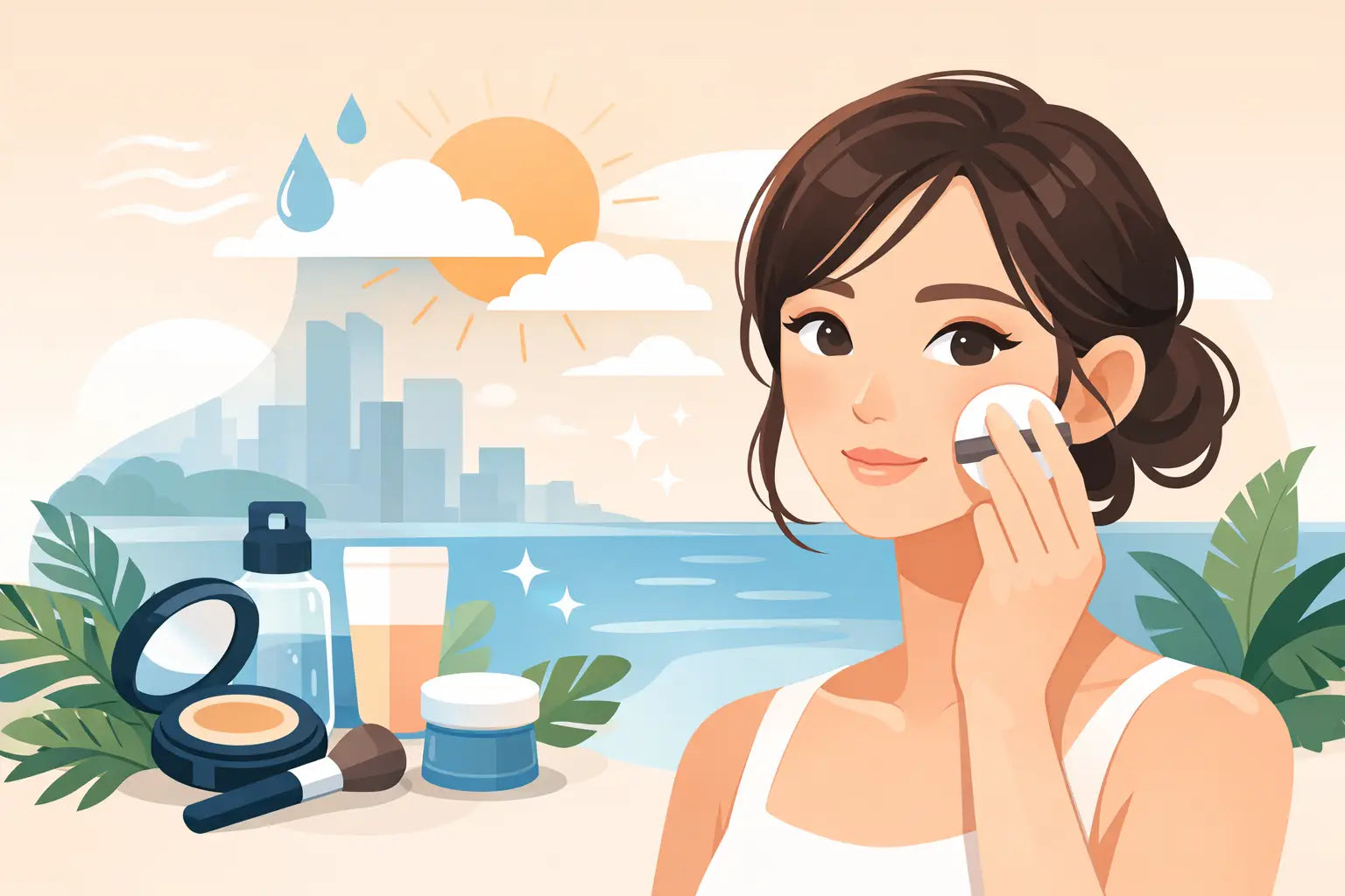 Korean Makeup for Humid Weather That Stays Fresh