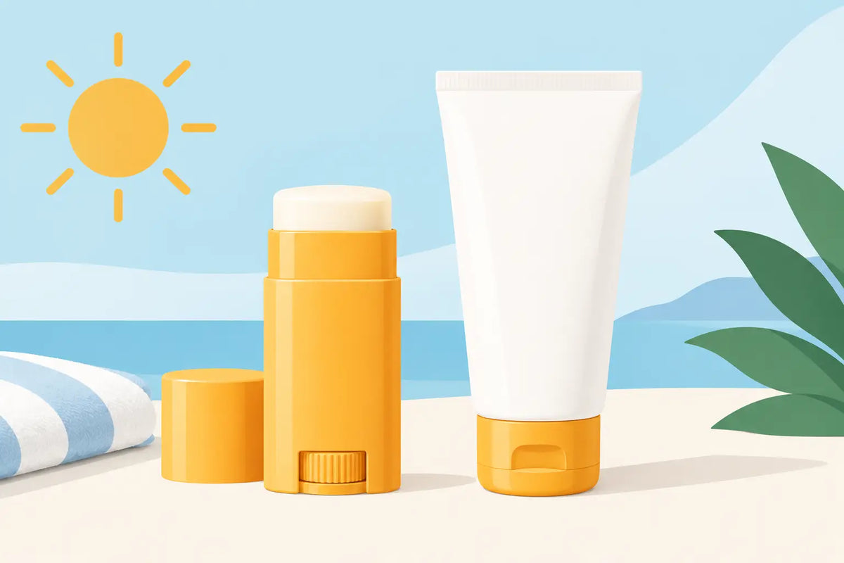Sunscreen Stick Versus Lotion, Explained