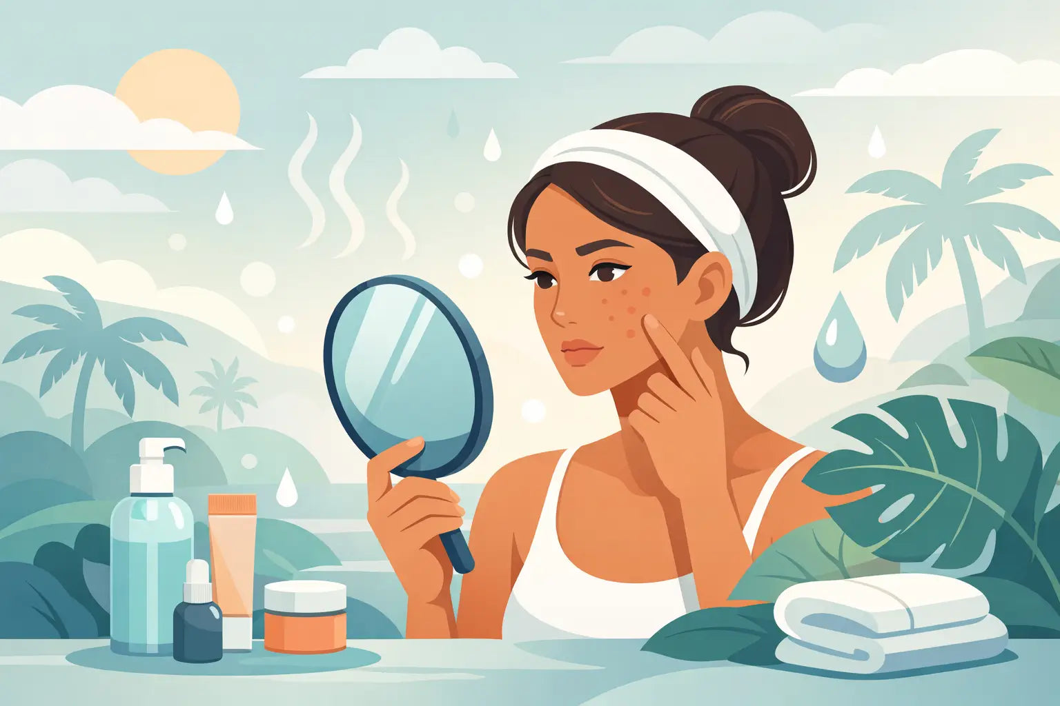 How to Treat Humid Weather Acne Without Overdoing It