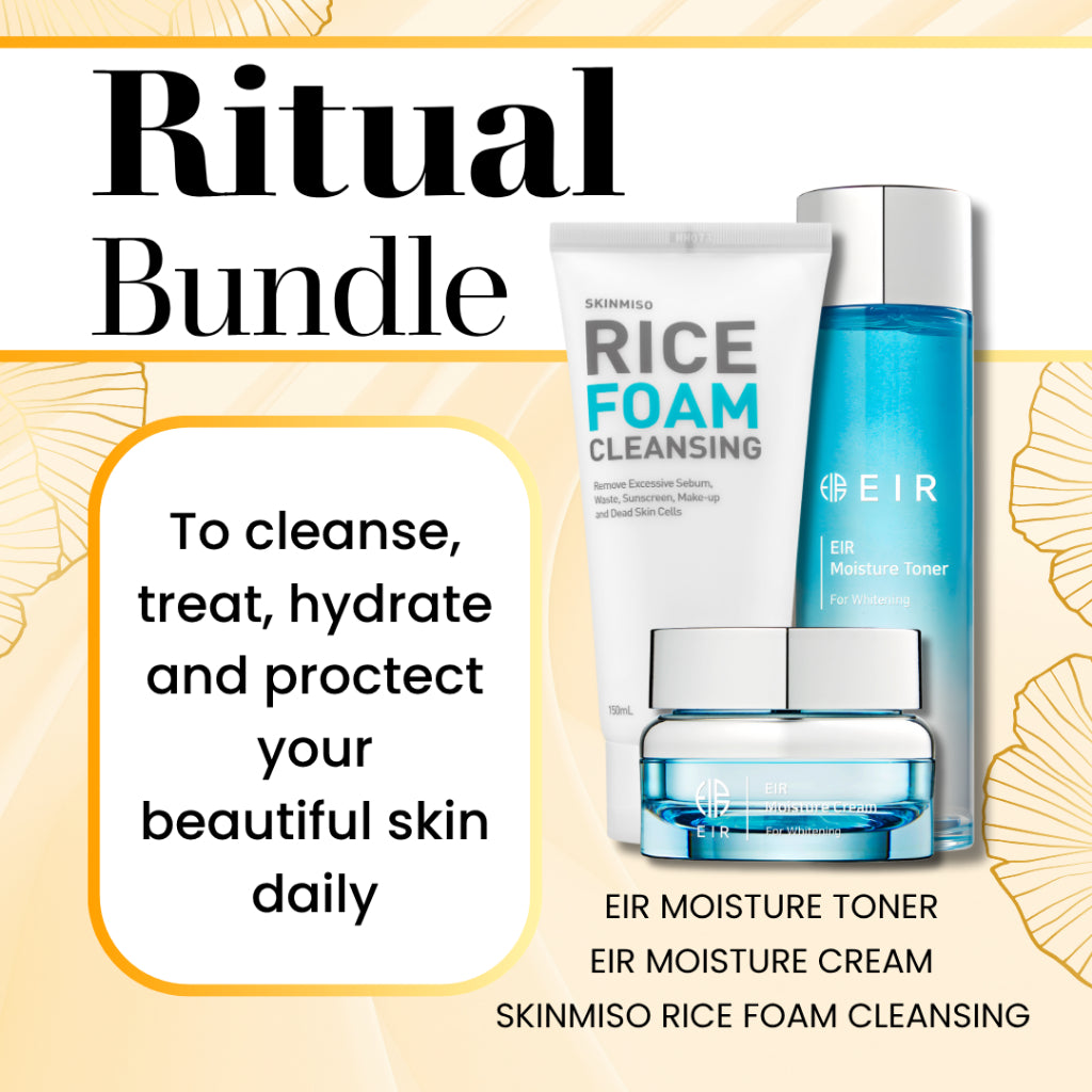 Ritual Bundle - EIR Moisture Cream, EIR Moisture Toner and Skinmiso Ri ...