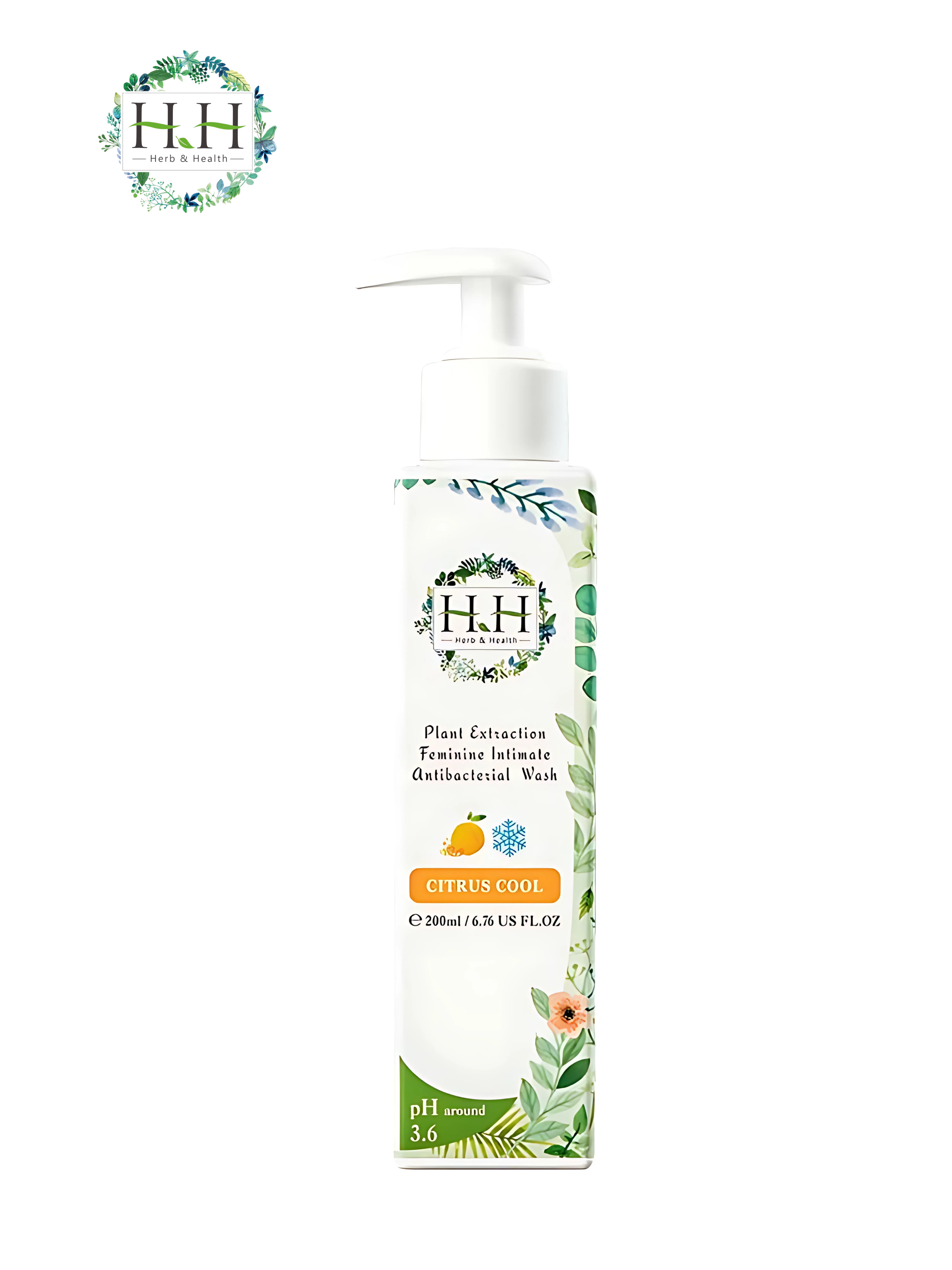 HH Intimate Antibacterial Wash (Citrus Cool) 200ml