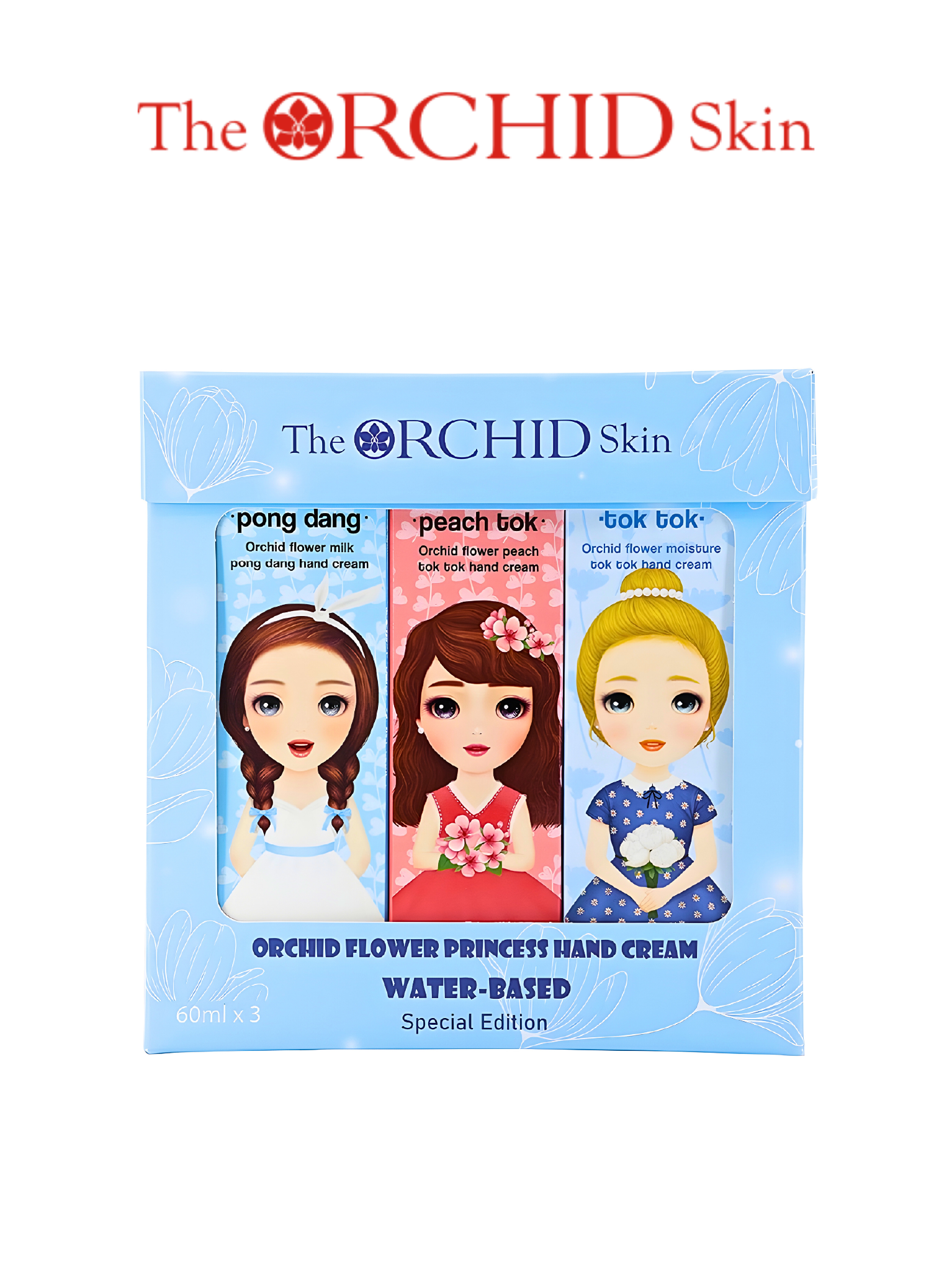 The ORCHID Skin Princess Series Water-Based Hand Cream Gift Set