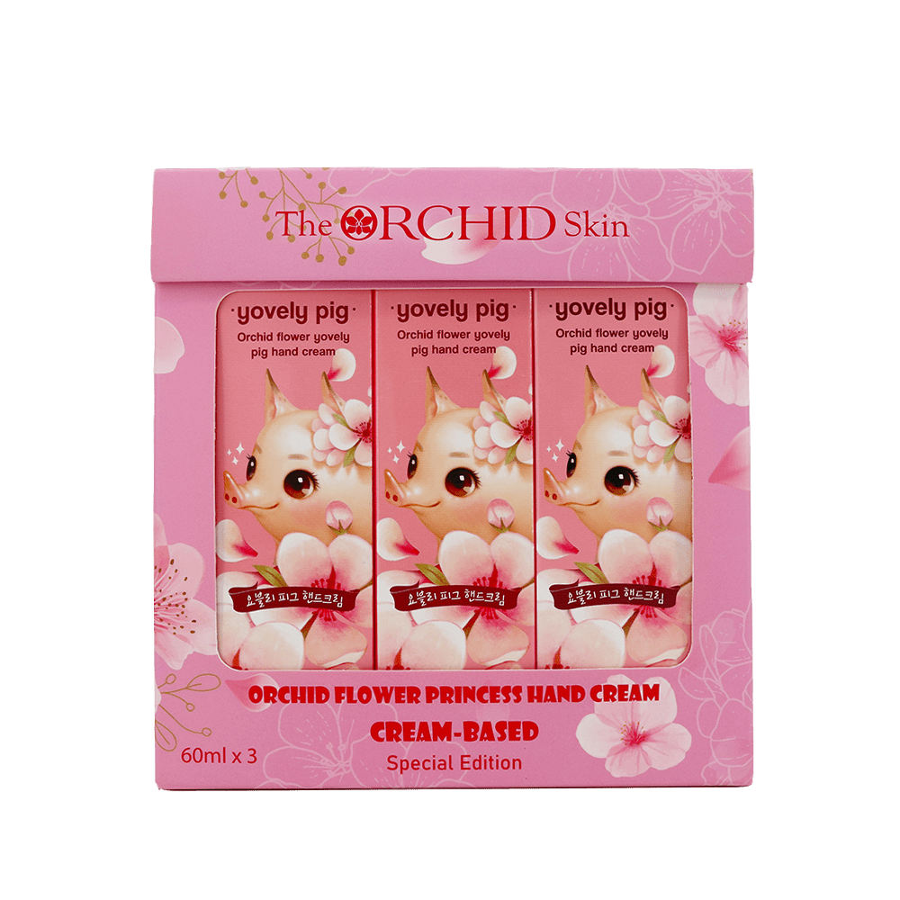 The ORCHID Skin Princess Series Cream - Based Hand Cream Gift Set - The Fonz - Le Charme